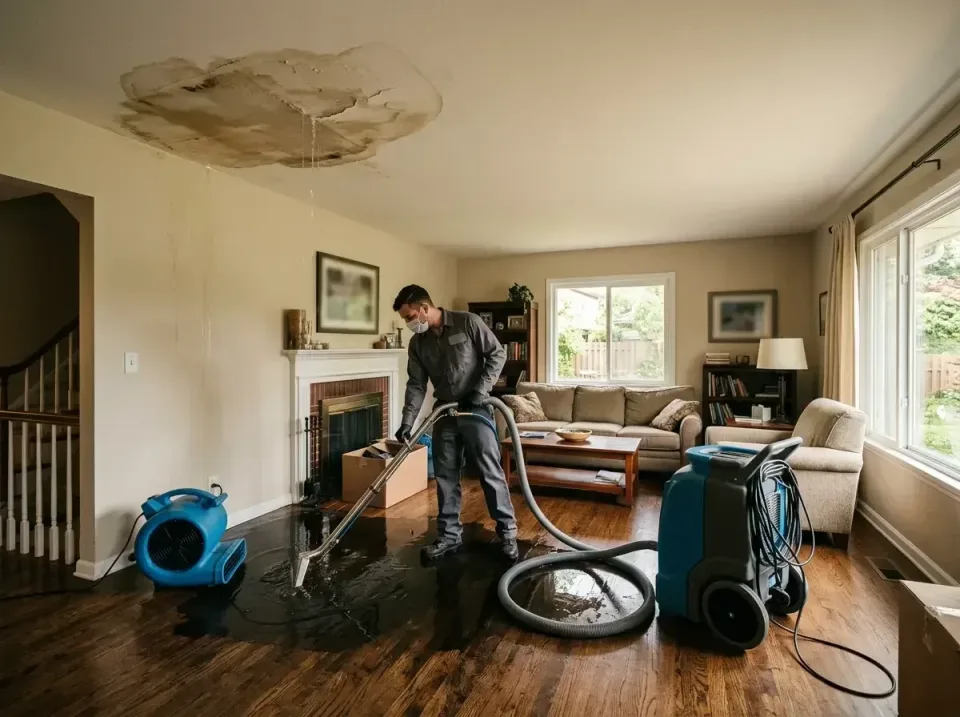 attic-pipe-burst-ceiling-drip-008 — frequently asked questions, Water Damage Restoration & Carpet Care in Hopewell, TN